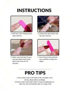 24-Piece Short Square Press-On Nail Set In Pink With Strobe, Full Cover Solid Color Nails, Glue & Filing Stick Included Women And Girls,3D Nails, Colored Nails, Detachable Wearable Nails, Suitable Wearing At Festivals, Events, And Parties. Nail Supplies Nails - 彩色 - 查看 7