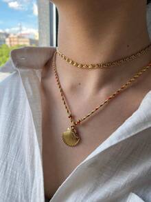 極簡鏈條樣式項鍊