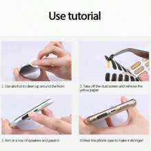 10 Stücke/20 Stücke staubdichte Mesh-Aufkleber für die meisten Handy-Lautsprecher & Ohrstücke