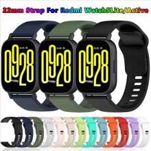 Brazalete/Correa de silicona oficial de 22 mm para Redmi Watch 5 Active, Redmi Watch 5 Lite - Para Redmi Watch 5 de 22 mm - Ver 1