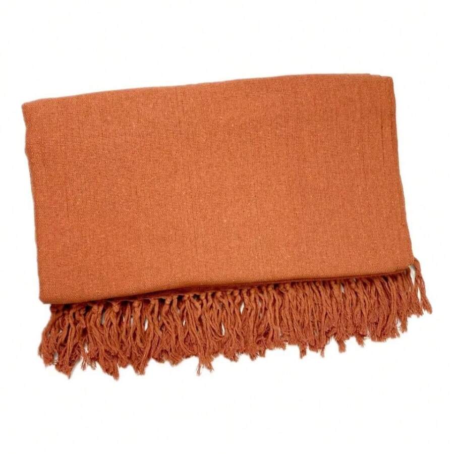 Giant Luxury Sofa Blanket 120x210 Protective Sofa Cover Type - Terracota - 查看 1
