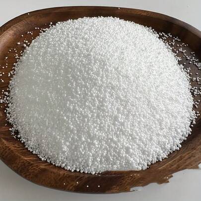 雪球蜡 - 白色DIY蜡沙，珍珠蜡，可填充，非常适合制作婚礼、派对、万圣节、圣诞节、感恩节等场合的无香沙蜡蜡烛 - 不融化艺术蜡 - 蜡模材料