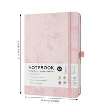 Unisex Lined Notebook, Marble And Rough Surface Journal, Hardcover Leather Material, With Pen Holder, Resistant Cover Tech Softcover Composition Journal Notebook Light Notepad Supply For Stylish Women Men Daily Use Home Decor,Preppy Style Lined Journal, Back To School Decorations,Suitable For Work, Notes, Travel, School, Etc.