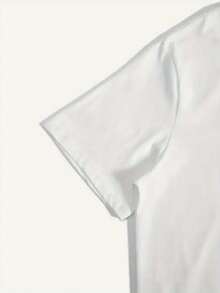 Teenagers' New Short - Sleeved T - Shirt: With Deer And Butterfly Print, Patterned T - Shirt, 2000s Y2K Style, Slim Fit, Soft Knitted T - Shirt For Sweet Wear - 白色 - 查看 4