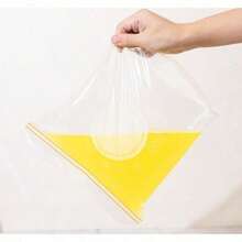 50pcs   Transparent Self Sealing Fresh-Keeping Bag With Food Pattern, Sealed For Storing Snacks, Fruits And Vegetables, Convenient For Preservation - Transparent - View 6