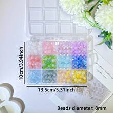 12/24 件优雅亚克力星形珠，闪亮和哑光饰面，多种颜色，适合 DIY 珠宝制作、手链和项链工艺品 - 星星 - 查看 16