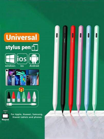 Universal Stylus Pen For Android IOS Windows Capacitive Screen Touch Pen For IPad Pencil For Android Tablet Pen Rechargeable Battery 120mAh