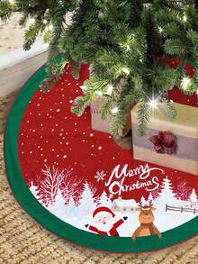 Babbo Natale con i bordi verdi