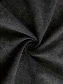 I Bite Graphic Tee Washed T-Shirt Holiday Gifts Y2K Men's Graphic Tees, Street - Style Vintage Washed T - Shirts, 230G Cotton T - Shirts, 100% Pure Cotton, Unisex Graphic Tees  Halloween Back To School  Shirts - 黑色 - 查看 4