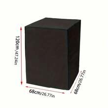 Outdoor Garden Patio Stackable Chair Dust Cover Storage Bag Furniture Waterproof Cover, Dust And UV Protection Furniture Cover