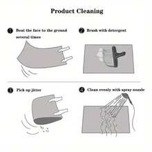 1pc Vibrant Geometric Pattern Doormat - Durable Polyester, Hand Wash Only - Suitable For Kitchen, Bedroom, Living Room, Bathroom And Patio Decor, Washable Area Rug