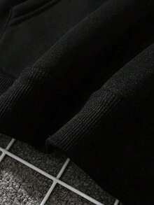 Recuperación Fuerte, Salva a Otros de la Muerte Silenciosa Sudadera Impresa de Concientización sobre la Recuperación de Adicciones, Sudadera de Diseño Gráfico Casual para Hombres y Ropa de Calle con Bolsillo, Adecuada para Otoño e Invierno, Como Regalo de Navidad Estilos de Otoño e Invierno, Uso Diario Cómodo - Negro - Ver 5