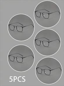 商务眼镜，超薄银色钛金属镜框，镜片采用高清尼龙材质，风格类似CEO高管。即使是时尚男士也无法抗拒它的魅力。此外，其制造工艺精湛，品质卓越。尤其能让人看起来更年轻。 - 槍色 - 查看 17