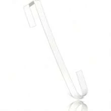 1 pezzo Supporto per ghirlanda per porta d'ingresso, Supporto per ghirlanda, Supporto in metallo per ghirlanda con cartello di benvenuto per interno, Decorazione ghirlanda per Festa di Primavera, Supporto in metallo, Gancio per oggetti vari, Gancio per decorazione porta, Ghirlanda di Primavera, Ghirlanda di San Valentino, Ghirlanda di Pasqua, Ghirlanda del Ringraziamento, Decorazioni natalizie, Decorazioni autunnali per la casa, Decorazioni natalizie per la stanza, Decorazioni invernali