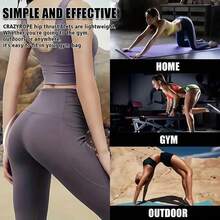 1pc Black Butt Lift Band, 10cm Wide Booty Resistance Band For Glute, Hip, Squat, Deadlift, Lunge Workout