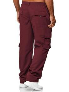 AIFARLD Men's Cargo Pants With Pockets Cotton Hiking Sweatpants Casual Athletic Jogger Sports Outdoor Trousers Relaxed Fit - Coffee - 查看 10