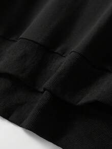 Áo nỉ cổ tròn thoải mái in họa tiết xe đua đường phố, phong cách thường ngày dành cho nam giới của Motocore, thích hợp cho mùa xuân/thu. - màu đen - Xem 6