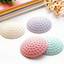 5PCS Anti-Collision Pad Behind The Door Handle, Silicone Cover For Toilet Seat And Window, Protective Sticker For Silent Refrigerator At Home - Color Mixing - View 8