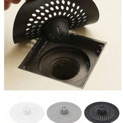 1pc 5.23inch*0.9inch Silicone Drain Plug, For Bathroom, Kitchen, Bathtub, Sink To Prevent Hair And Debris Clogging