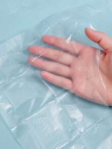 一次性塑料马桶座套防水防滑独立包装，适用于旅行，马桶座圈保护套，适用于幼儿如厕训练，孕妇妈妈，成人旅行一次性马桶座套独立包装，适合儿童如厕训练和成人，公路旅行 - 無色 - 查看 7