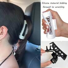 3pcs|2pcs, Soft Silicone Hair Claw, High-End Anti-Drop Durable Hair Clip, 2025 New Design Hair Accessories Women Claw Clip Autumn Hair Clutch Fall Fashion Hair Claw Winter For Vacation Outfits Woman - Multicolor - View 2