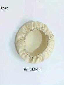 3pcs Elastic Wheat Straw Reusable & Washable Fermentation Jar Lids, Suitable For Sourdough, Kombucha And Kefir - Ideal For Kitchen Organization And Storage