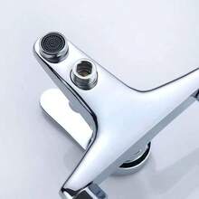 Bathroom Shower Faucet Mixing Valve Wall Mounted Hot Cold Water Taps Household Toilet Bathtub Faucet Bathroom Accessories