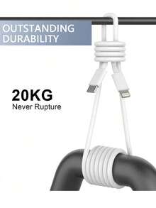 1組 PD 20W 快充牆接適配器 + 3.3英尺/100公分高效數據傳輸快充線，兼容 14系列/14 Pro Max/14 Pro/14 Plus/14/13/12/11/XS/XR/8/7/6/系列快充套裝 - 美規A型插(110-127V) - 查看 8