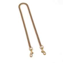 金属链带更换，手提包改装肩带，耐用不褪色高端链条 - 銅色 - 查看 5