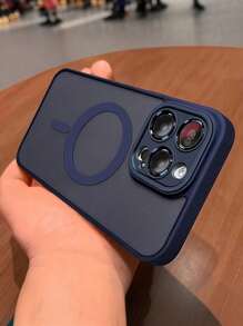 奢华磨砂外壳无线充电防震外壳适用于 Apple 17 16 15 14 13 12 11 Pro Max 带半透明装甲保护套