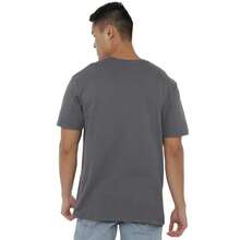 Campus Colors NCAA Charcoal T-Shirt – San Diego Wordmark, 50% Ringspun Cotton 50% Polyester, Tagless