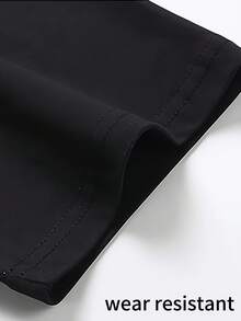 Camiseta Esencial de Navidad de Jesús, Camiseta Negra para Fiestas de Navidad y Atuendo Casual, Perfecta para Actividades Festivas para Reuniones Familiares, Nochebuena, Año Nuevo, Ropa Festiva, Ropa de Temporada, Top de Manga Corta, Diseño Festivo - Negro - Ver 5