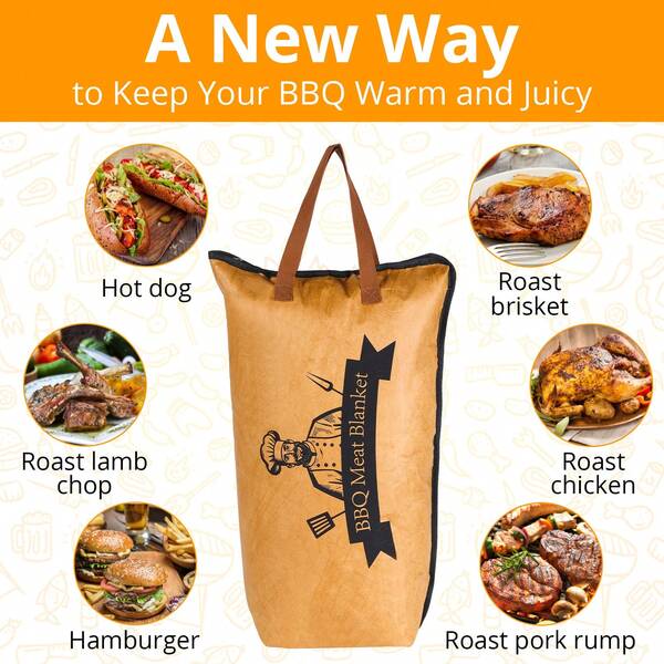 حقيبة عازلة للحرارة معزولة مقاومة للماء قابلة لإعادة الاستخدام للشواء والنزهات والرحلات البرية، مبطنة برقائق الألومنيوم، قابلة لإعادة الإغلاق