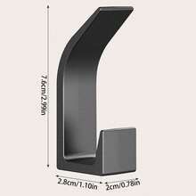 5/10pcs Bathroom Wall Hooks, No Drilling Required, Art Deco Style, Strong Adhesive Door Back Hooks, For Hanging Clothes, Hats, Handbags, Wall Hanging Household Gadgets, Home Organization Bathroom Accessories Bathroom Tools