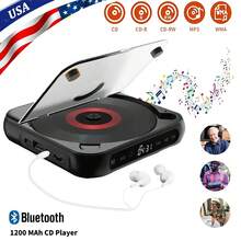1pc Compact Desktop CD Player With Bluetooth 5.1, Made Of Durable Plastic Material, Portable Audio Entertainment Device;   Modern & Sleek Style, Black Color, Square - Shaped With A Transparent Lid, Features Built - In HiFi Speakers, LCD Screen Display, Timer Function, FM Radio, USB Type - C Port Detail.   Ideal For Enjoying CDs, Streaming Music Wirelessly.   Audio Gadget Perfect For Home, Dorm Rooms, Car Use, Year - Round Entertainment.   Great As A Gift For Teens, Students, Music Lovers On Christmas, Birthdays, Back - To - School Season.(Black) - Black - View 9