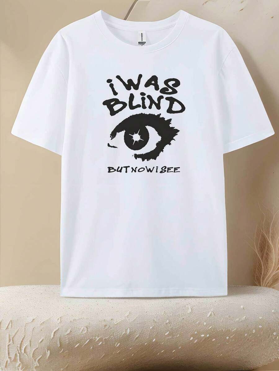180g Pure Cotton Men's Short Sleeve T-Shirts - 白色20 - 查看 1