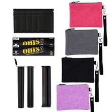 2 peças Papel Higiênico Duplo Camada de 110mm, 2 peças Tubos Expansíveis, 5 peças Bolsas Pequenas Pretas, 1 peça Suporte de Papel de 110mm, 4 Opções de Cor, Perfeito para Armazenamento, Adequado para Aniversário, Feriado, Viagem, Uso Doméstico