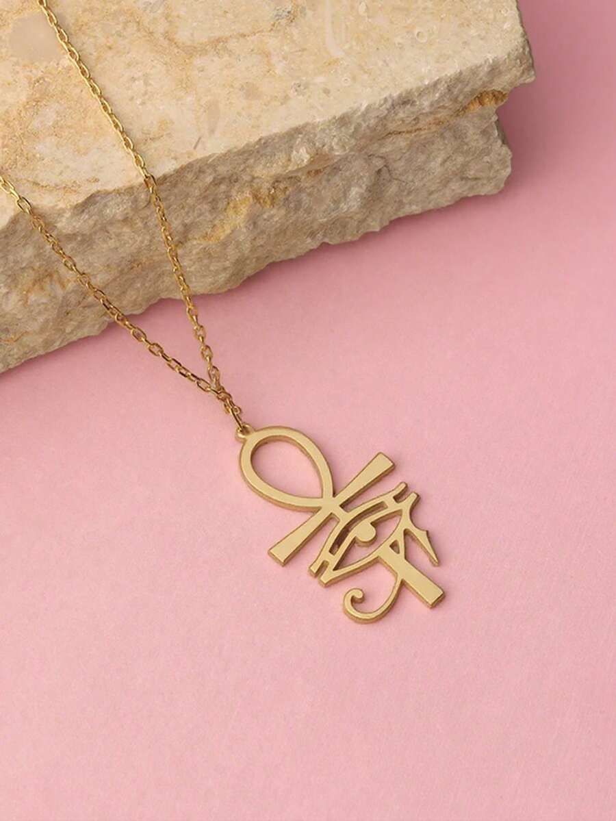 Ankh Necklace, Egyptian Protective Amulet, Ancient Symbol Pendant, Spiritual Jewelry For Women, Egyptian Cross Necklace, Unique Jewelry Gift