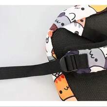 Mochila Con Estampado De Gato Lindo De Dibujos Animados - Amarillo - Ver 6