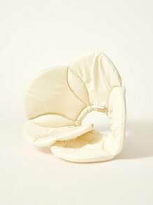 PETSIN 1pc Soft Fabric Flower Shaped Adjustable Cat Recovery Elizabeth Collar, Suitable For Cats And Dogs, All Seasons