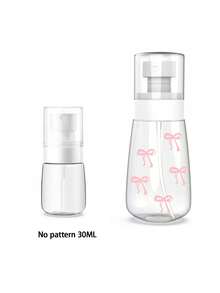 蝴蝶结装饰细雾喷雾瓶，塑料旅行香水补充瓶，家居装饰，适用于客厅、卧室、浴室，旅行配件，婚礼，派对，男士生日礼物，送给妈妈、爸爸、朋友的礼物，新年礼物，用品，趣味礼物 - 彩色 - 查看 8