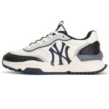MLB Zapatillas deportivas casuales tipo runner gruesas para hombres y mujeres, cómodas para el entrenamiento diario, 3ASHRJ13N-50BKS