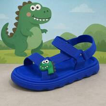 Papete Dinossauro Sandália Dinossauro Infantil Menino Leve - Azul Royal - Visão 1