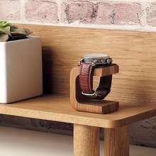1 Personalized Handmade Solid Wood Dial - Unisex Display Stand - Customizable With Name, Date And Message - Perfect For Halloween Or Christmas Display - Brown 2.76in*2.36in*1.97in - View 6