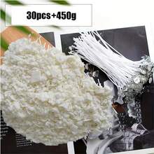 Hoja de cera de soja de alta calidad para hacer velas DIY - Perfecta para decoraciones navideñas, envoltura de regalos y velas hechas a mano, duradera y de larga duración, ideal para crear artesanías de cera únicas, suministros para hacer velas, artesanías de cera decorativas, cera de textura suave