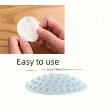 5PCS Anti-Collision Pad Behind The Door Handle, Silicone Cover For Toilet Seat And Window, Protective Sticker For Silent Refrigerator At Home - Color Mixing - View 5