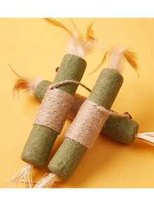 1pc Cat Cat Toy, Cat Stick, Indoor Cat Toy, Cat Chew Toy, Kitten & Cat Treats, Cat Dental Toy