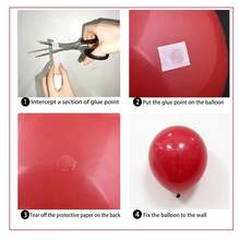 500pcs/5rolls Double-Sided Adhesive Dots, Transparent Balloon Glue Removable Glue Dots, Craft Glue Dots For Balloons, Christmas Party Gifts