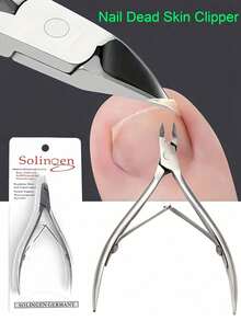 1 件装指甲死皮钳 - 不锈钢角质层刀，适用于修指甲和修脚护理 - 彩色 - 查看 9