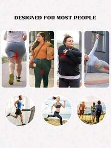 2/6/12 piezas de protección para el muslo, tirante transparente e invisible para protección del muslo, parche transparente impermeable, impermeable y transpirable, unisex, parche de correa para la cintura, regalo personalizado para prevenir la fricción del muslo en invierno, regalo del Día de San Valentín, regalo de cumpleaños - Multicolor - Ver 6